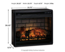 Load image into Gallery viewer, Wildenauer 76&quot; TV Stand with Electric Fireplace
