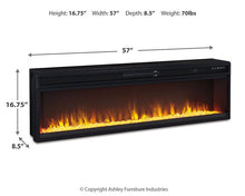 Load image into Gallery viewer, Camdill 80&quot; TV Stand with Electric Fireplace