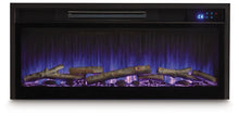 Load image into Gallery viewer, Cayboni 71" TV Stand with Electric Fireplace