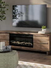 Load image into Gallery viewer, Zadilyn 72" TV Stand with Electric Fireplace