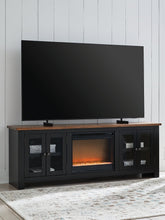 Load image into Gallery viewer, Wildenauer 76&quot; TV Stand with Electric Fireplace