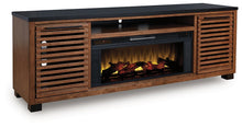 Load image into Gallery viewer, Kallari 84" TV Stand with Electric Fireplace