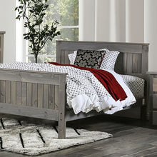 Load image into Gallery viewer, Rockwall Bed Grey &amp; White