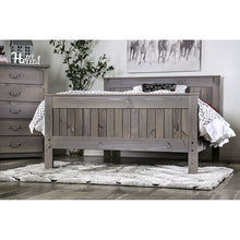 Load image into Gallery viewer, Rockwall Bed Grey &amp; White