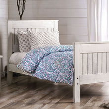 Load image into Gallery viewer, Rockwall Full, Queen, &amp; Twin Bed White, Gray, &amp; White
