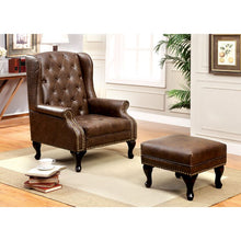 Load image into Gallery viewer, VAUGH Rustic Brown Accent Chair