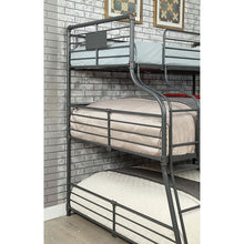 Load image into Gallery viewer, Olga III Sand Black Twin/Full/Queen Bunk Bed