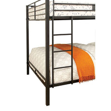 Load image into Gallery viewer, CLAREN Black Queen/Queen Bunk Bed