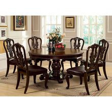 Load image into Gallery viewer, Bellagio Brown Cherry Round Dining Table