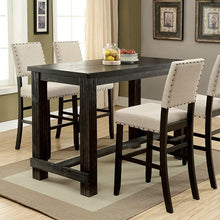 Load image into Gallery viewer, Sania 5 Pc Bar Table Set Black