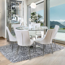 Load image into Gallery viewer, Izzy 5 Pc Dining Table Set (Black Chairs)