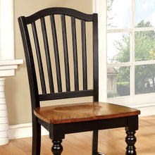 Load image into Gallery viewer, MAYVILLE Black/Antique Oak Side Chair (2/CTN)