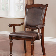 Load image into Gallery viewer, Sylvana Brown Cherry/Espresso Arm Chair (2/CTN)