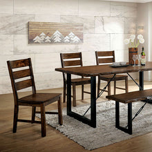 Load image into Gallery viewer, Dulce Walnut/Black Dining Table image