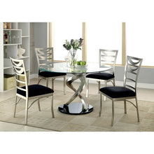 Load image into Gallery viewer, ROXO Silver/Black Side Chair (2/CTN)