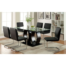 Load image into Gallery viewer, Lodia 7 Pc Dining Table Set Black