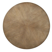 Load image into Gallery viewer, Kathryn Rustic Dark Oak Round Dining Table, Rustic Oak