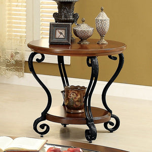 MAY Brown Cherry End Table