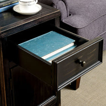 Load image into Gallery viewer, MEADOW Antique Black Side Table
