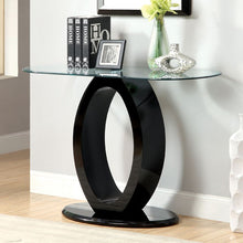 Load image into Gallery viewer, LODIA III Black Sofa Table, Black image