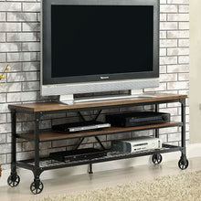 Load image into Gallery viewer, VENTURA II Medium Oak 54&quot; TV Stand image