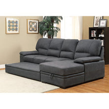 Load image into Gallery viewer, ALCESTER Graphite Sectional w/ Sleeper, Graphite