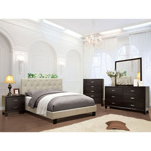 Load image into Gallery viewer, Leeroy Bed Ivory &amp; Brown