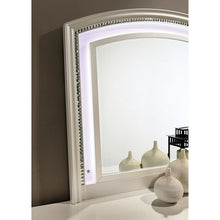 Load image into Gallery viewer, Maddie Bed White &amp; Silver
