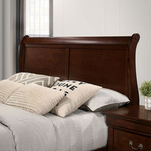 Load image into Gallery viewer, Louis Philippe E.King Bed Black, Cherry, &amp; Gray