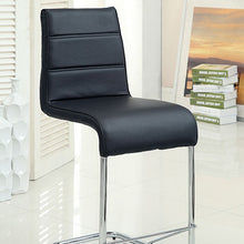 Load image into Gallery viewer, Mauna Counter Ht. Chair (2/Box) Black