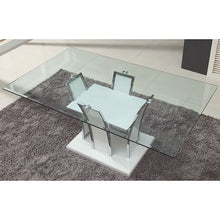 Load image into Gallery viewer, Glenview White/Chrome Dining Table