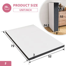 Load image into Gallery viewer, Hollyhock 3" Full Tri-Fold Memory Foam Topper