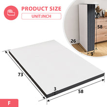 Load image into Gallery viewer, Hollyhock 3" Queen Tri-Fold Memory Foam Topper