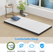 Load image into Gallery viewer, Hollyhock 3" Twin Tri-Fold Memory Foam Topper