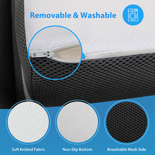 Load image into Gallery viewer, Hollyhock 3" Twin Tri-Fold Memory Foam Topper