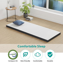 Load image into Gallery viewer, Hollyhock 4" Queen Tri-Fold Memory Foam Topper