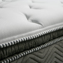 Load image into Gallery viewer, STORMIN White/Gray 13&quot; Euro Pillow Top Mattress, Queen