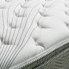 Load image into Gallery viewer, STORMIN White/Gray 13&quot; Euro Pillow Top Mattress, Queen