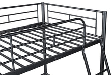 Load image into Gallery viewer, Myles Twin Loft Bed White, Silver &amp; Black
