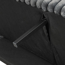 Load image into Gallery viewer, Hinwil Futon Sofa Bed Pink, Beige Grey, &amp; Black