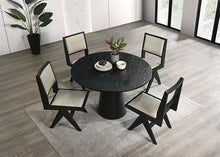Load image into Gallery viewer, Tottenham 5 Pc Dining Table Set Black