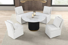 Load image into Gallery viewer, Varde Round Dining Marble Table