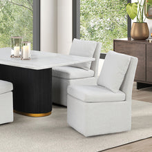 Load image into Gallery viewer, Morges Rect Dining Marble Table image