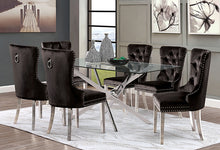 Load image into Gallery viewer, Silveria 7 Pc Dining Table Set