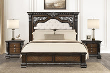 Load image into Gallery viewer, Promenade Bed Dark Brown &amp; White