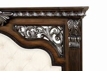 Load image into Gallery viewer, Promenade Bed Dark Brown &amp; White
