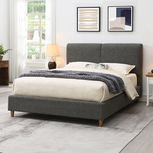 Load image into Gallery viewer, Stavern E.King, Full, &amp; Queen Bed Grey &amp; Black
