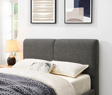 Load image into Gallery viewer, Stavern E.King, Full, &amp; Queen Bed Grey &amp; Black