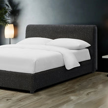 Load image into Gallery viewer, Vertham Bed Black &amp; White