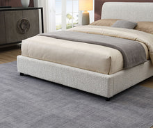 Load image into Gallery viewer, Vertham E.King, Full, &amp; Queen Bed White &amp; Black